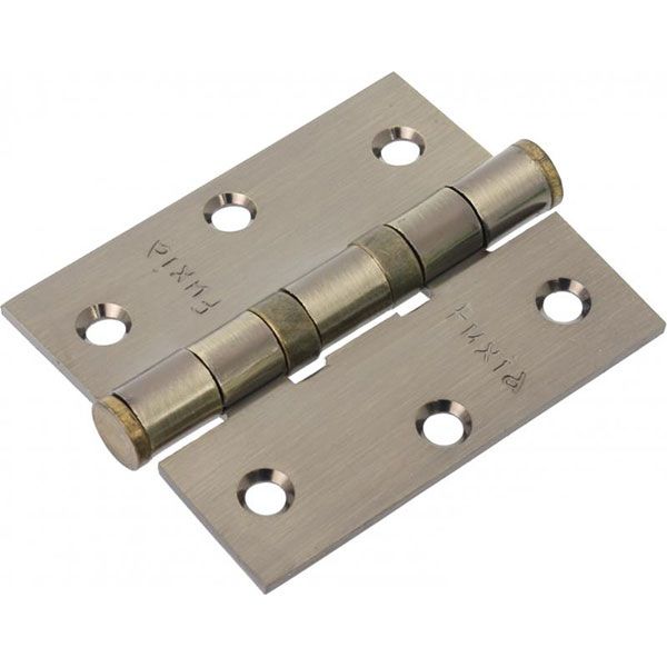 Петля универсальная Fuxia 75x31x2,5 мм античная латунь 1 шт