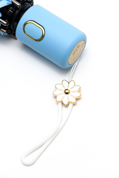 Парасолька KRAGO Chamomile міні блакитний 