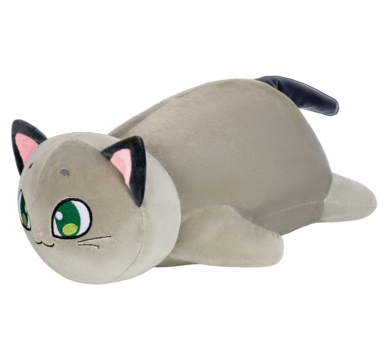 М'яка іграшка подарункова INKATOYS Котик Кацумі сірий KAIK1_SU