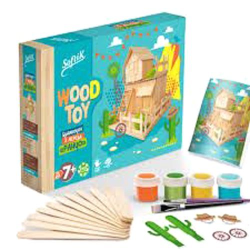 Набор для творчества Домик Шале WoodToy