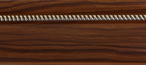 Карниз Талсистем 801047 з одним молдингом подвійний укомплектований 200 см горіх 