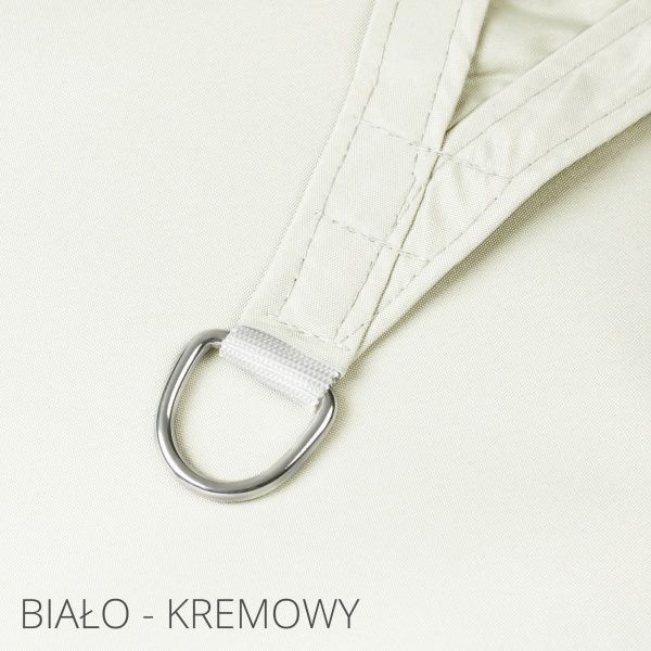 Тент-парус POLIквадрат 3,6x3,6 м білий 