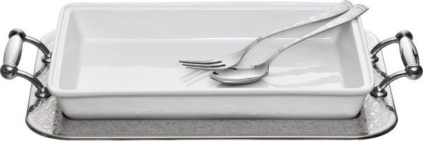 Блюдо з кришкою Dubai 40 см 3480-10 Giorinox 