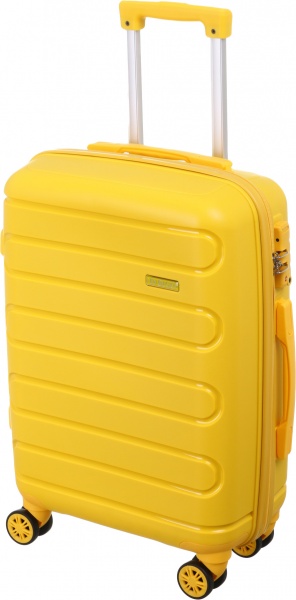 Чемодан 41 л желтый XY22100 50х36х23 ABS 