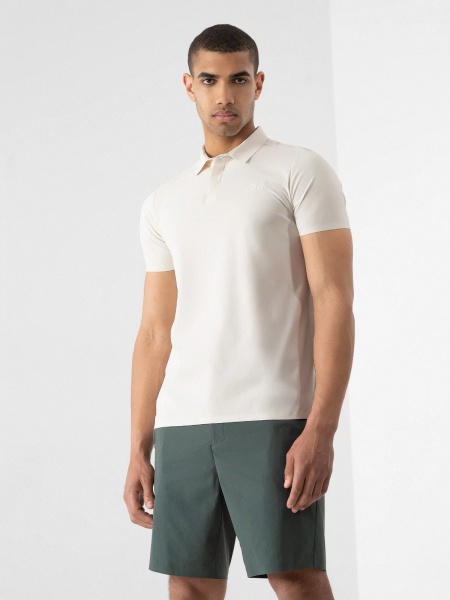 Поло 4F POLO SHIRT M008 RL9SS22TPTSM008-11S р.M бежевый
