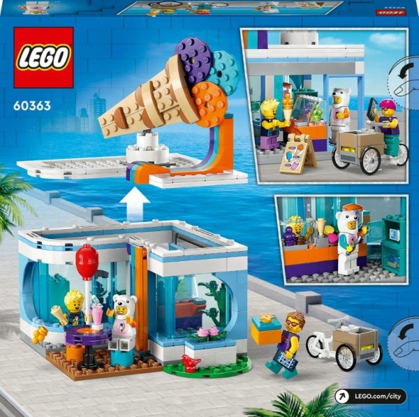 Конструктор LEGO City Магазин мороженого 60363