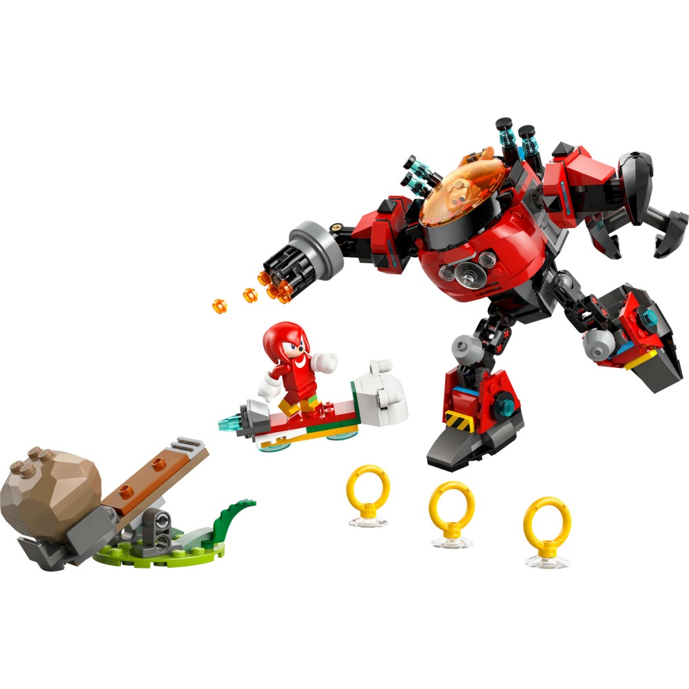 Конструктор LEGO Sonic Knuckles против Dr. Eggman Egg Crusher Mech 77005