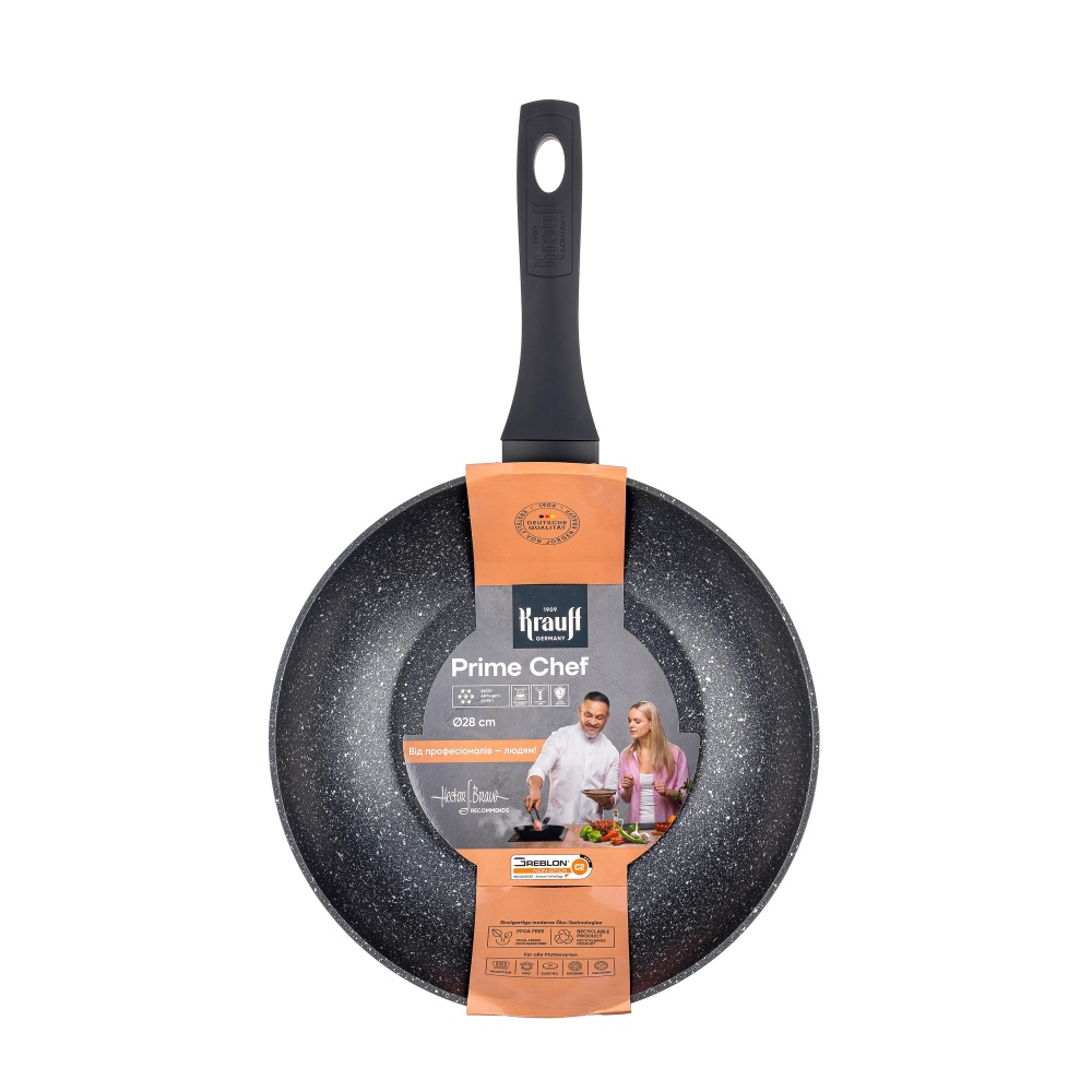 Сковорода wok Krauff Prime Chef 28 см 25-45-247