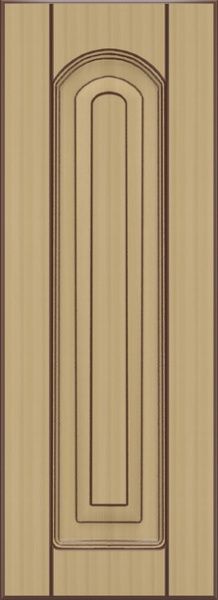 Фасад для кухні Грейд-Плюс Клен світлий патина №420 713x260 Вінтаж правий