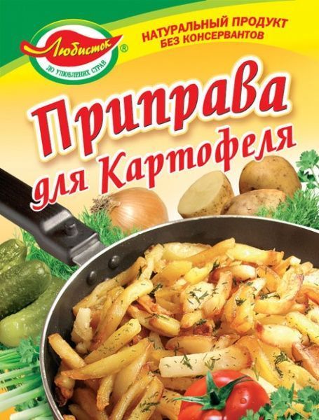 Приправа до картоплі 30 г Любисток (4820076010224) 