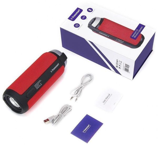 Портативная колонка Tronsmart Element T6 Portable Bluetooth Speaker (55580) 1.0 red 