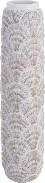 Ваза Лайт B 15х15х60 см біла