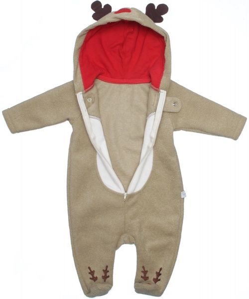 Комбінезон дитячий Фламінго святковий 425-902 р.74 оливковий 