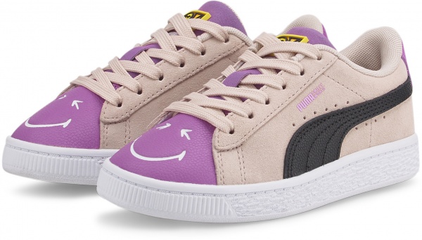 Кросівки Puma SUEDE SMILEYWORLD PS 38613802 р.31 UK 12 18,5 см пудра
