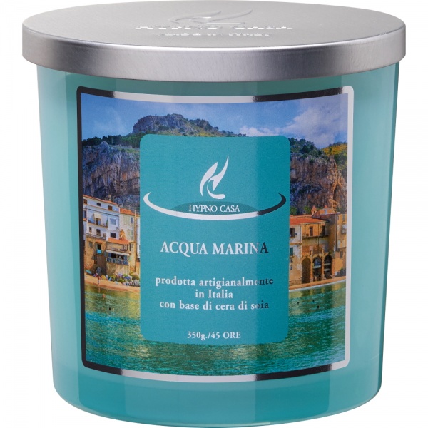 Свеча ароматическая Hypno Casa ACQUA MARINA 350г 