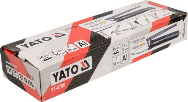 Шприц смазочный с картриджем YATO YT-0700