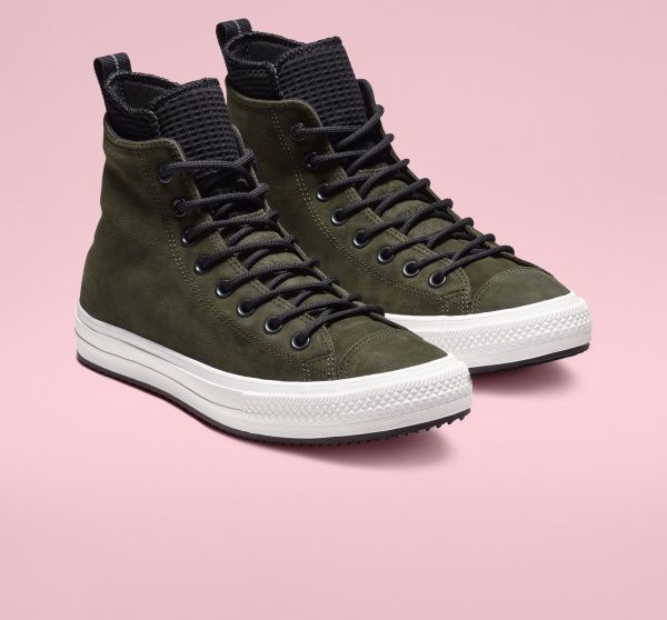 Кеды Converse CTAS WP BOOT HI UTILITY 162408C р. US 7,5 зеленый