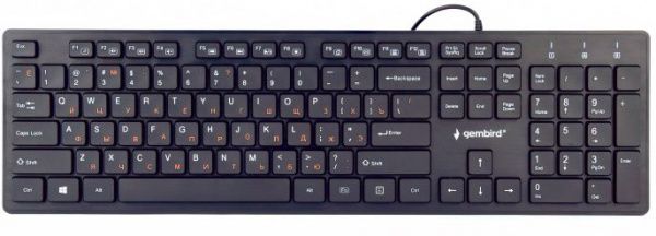 Клавіатура Gembird (KB-MCH-03-RU) black 