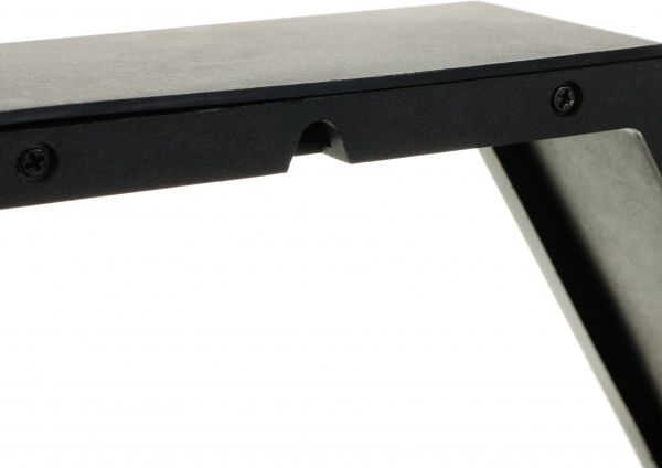 Декор настінний Nature шестикутний 23x20 см чорний 