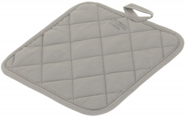 Набір кухонний прихватка і рукавичка Гортензія сірий Luna 