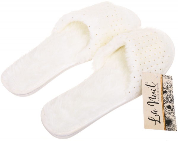 Взуття домашнє La Nuit Шайні р. 38/39 айворі 