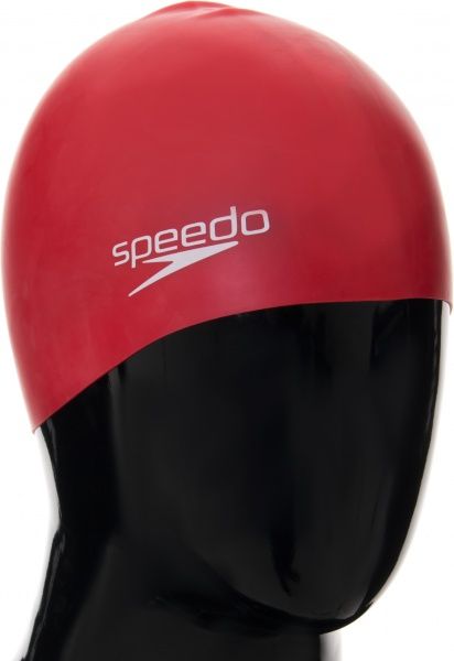 Шапочка для плавания Speedo F201 8-709900004 one size красный