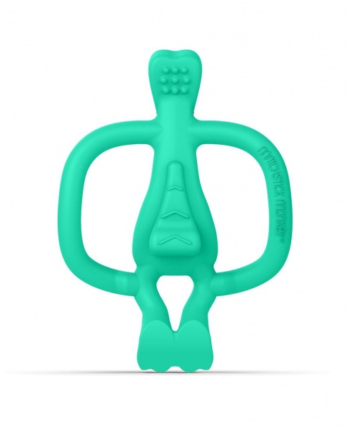 Прорезыватель Matchstick Monkey Крокодил зеленый 11 см (MM-C-001)