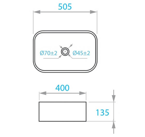 Умывальник Koller Pool Neon Pro black green matte 50,5x40 см NP-505-BGR