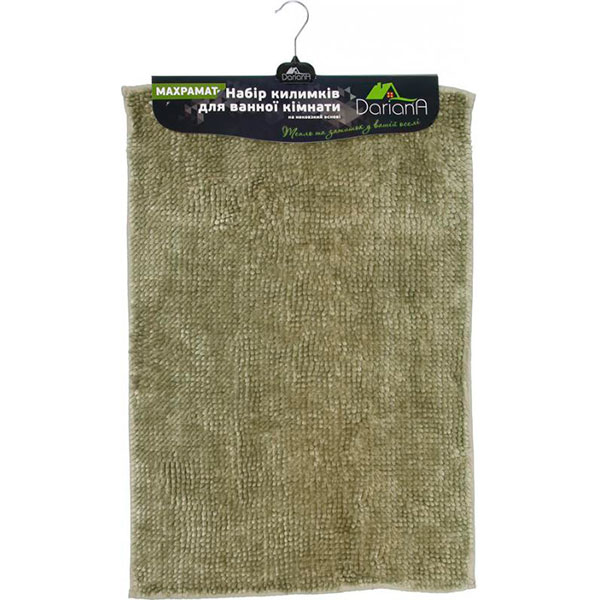 Коврик для ванной комнаты Dariana 50х80 оливковый