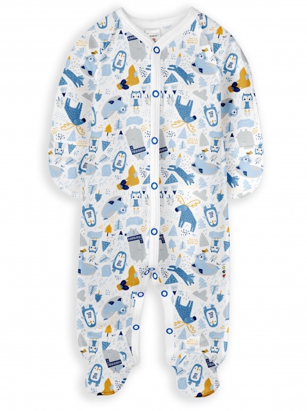 Чоловічок для хлопчика Софія Nord р.50 біло-синій 450150 