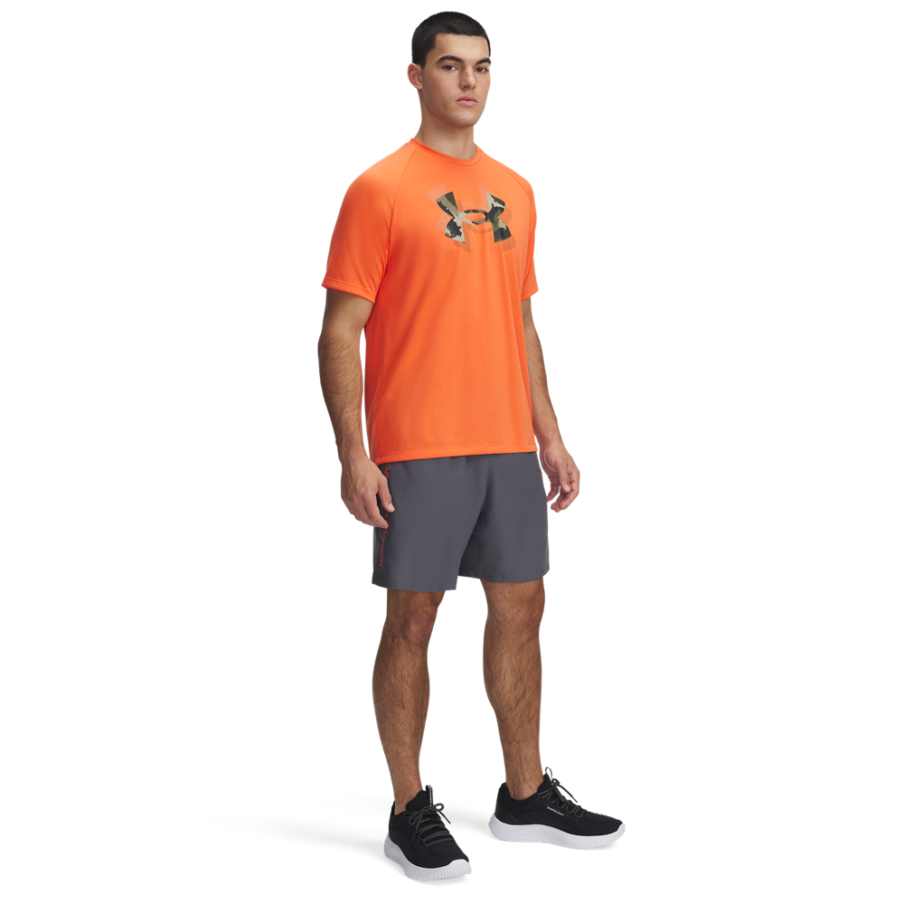 Шорти Under Armour Tech Woven Wordmark Short 1383356-026 р. M сірий