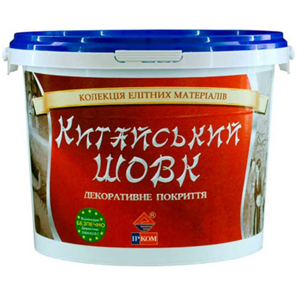 Декоративная краска Ircom Decor Китайский шелк серебряный 2.5 л