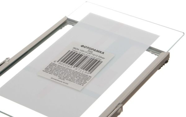 Рамка для фото EVG LBT161S 10x15 см сріблястий 