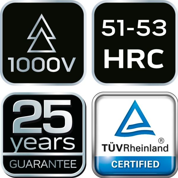 Ніж монтажний NEO tools 1000 В 195 мм. 01-550