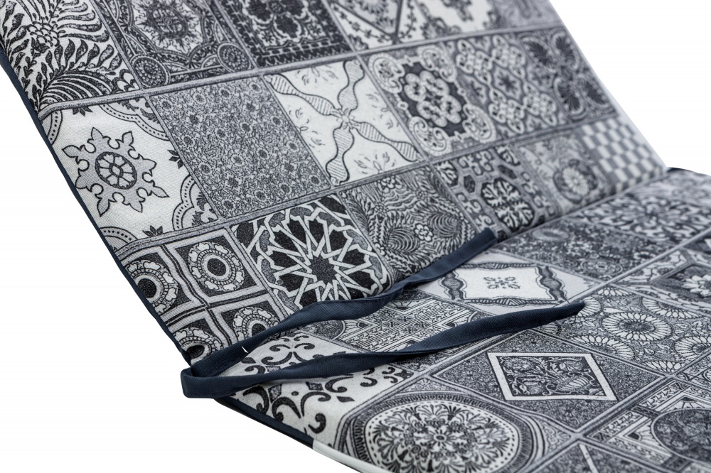 Матрац на шезлонг Ost-Fran SKY 190x52x2 см лонета Ceramica Gris