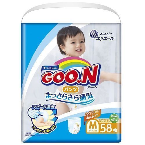 Подгузники-трусики Goon М 6-12 кг 58 шт.