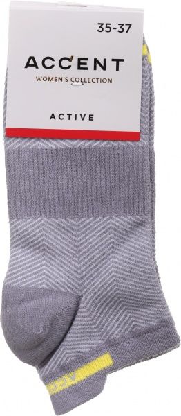 Носки Акцент 1 0895 333 р. 23 серый 