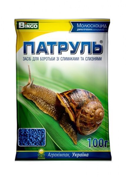 Средство для борьбы со слизнями Патруль 100 г