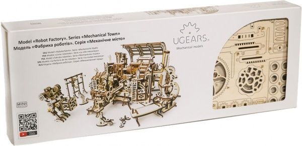 Конструктор Ukrainian Gears Фабрика роботов 70039