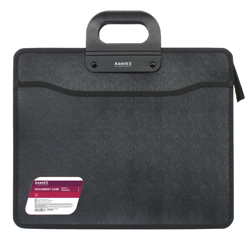 Портфель В4 1603-01-a черная Axent
