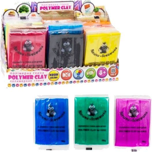 Глина полимерная Ассорти 50 г PT00005