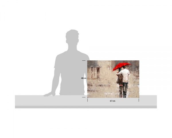 Репродукция Абстракция 5 48x67 см 