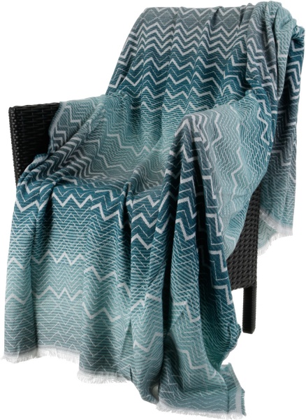 Плед Malaga 140x200 см аква La Nuit 