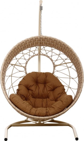 Кресло-кокон Сфера Люкс плетение орегон солома