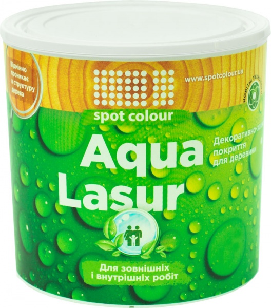 Лазур Spot Colour Aqua Lasur липа шовковистий мат 0,75 л