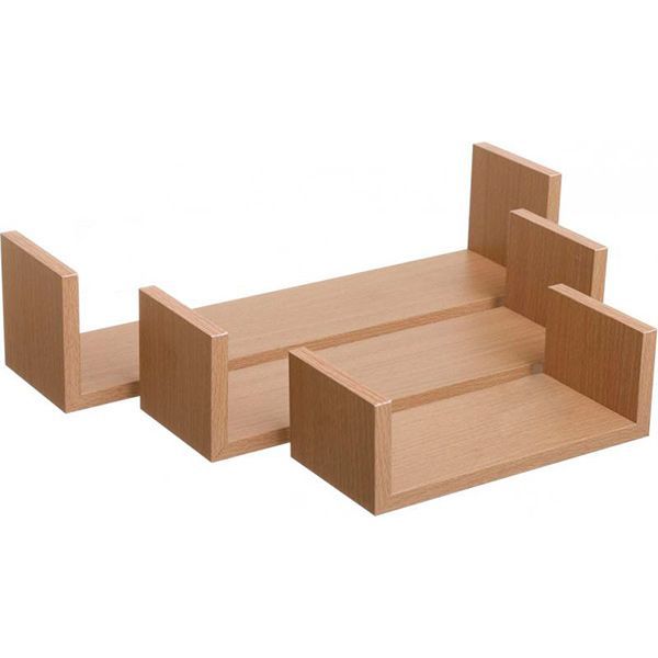 Комплект полок Zhangzhou Нанси 42x10x10 см бежевый