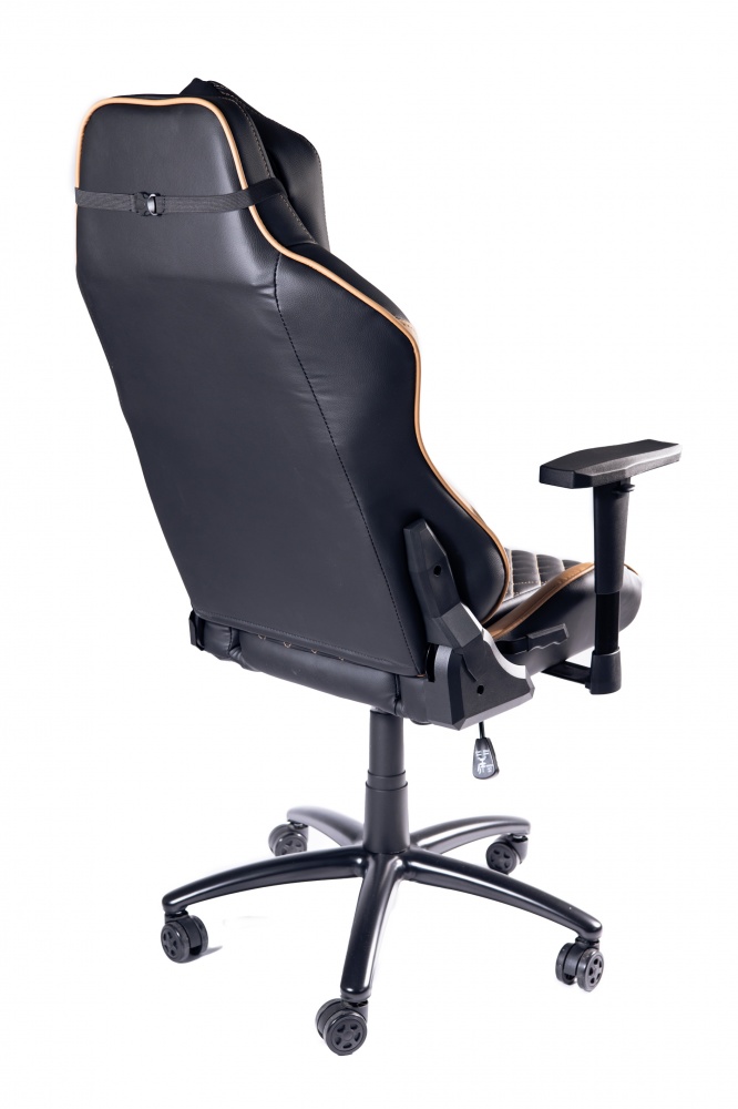 Кресло игровое Tehforward Дрифт черно-коричневый