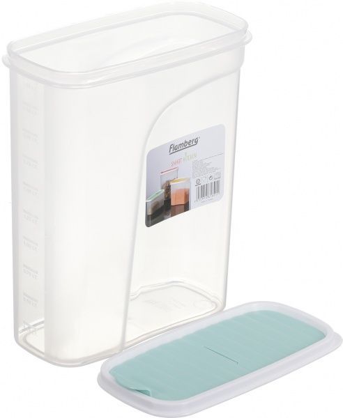 Контейнер із кришкою Sand 2,5 л блакитний G-288 Flamberg Smart Kitchen