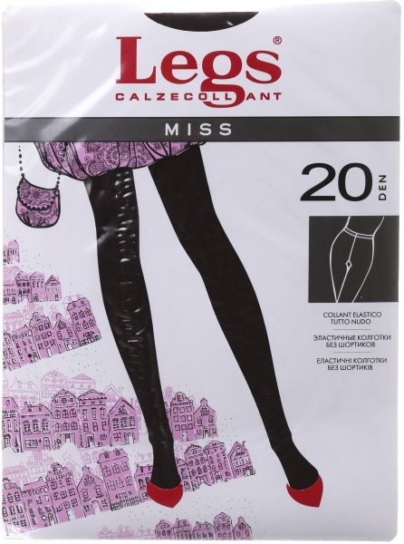 Колготки женские Legs Miss 20 Den Cappuccino р. 3 капучино 1 шт. 