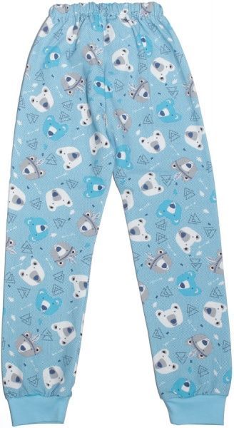 Піжама дитяча Фламінго Ведмедик р.128 бірюзовий 329-310-3 